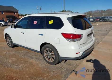2014 Nissan Pathfinder S from USA, damaged, VIN 5N1AR2MN3EC693126